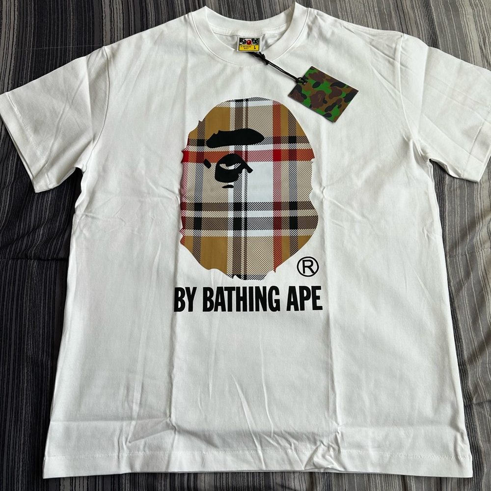 Bape x Burberry size large
